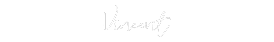 CREATE YOUR OWN WEDDING NEON SIGN Vincent