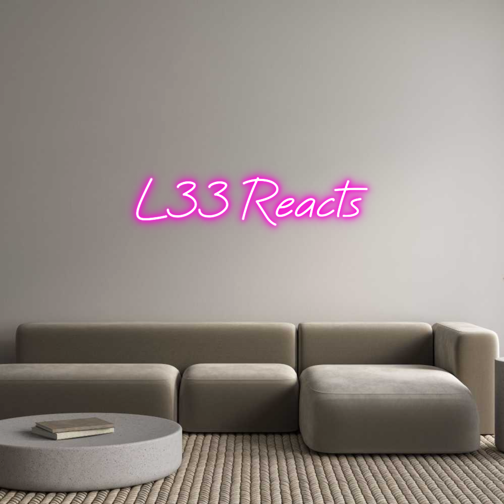 CREATE YOUR OWN CUSTOM NEON L33 Reacts