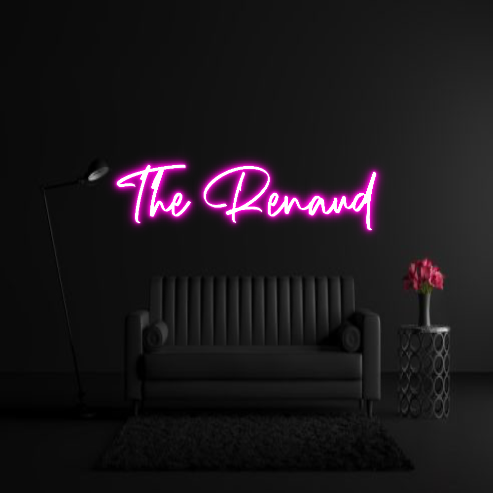 CREATE YOUR OWN WEDDING NEON SIGN The Renaud