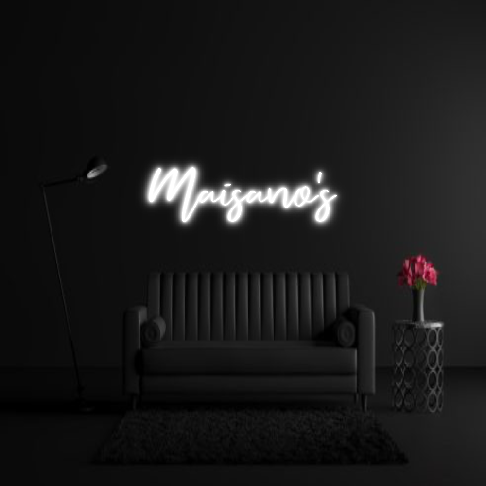 CREATE YOUR OWN WEDDING NEON SIGN Maisano’s