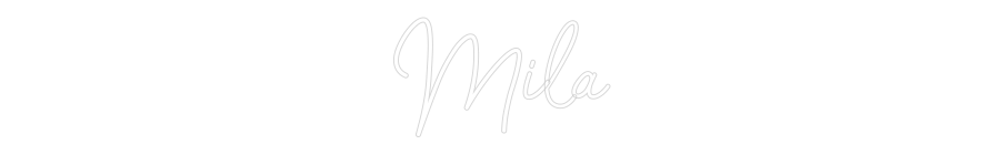 CREATE YOUR OWN WEDDING NEON SIGN Mila