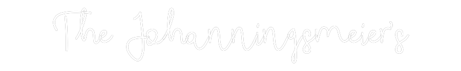 CREATE YOUR OWN WEDDING NEON SIGN The Johanning...