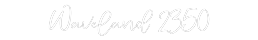 CREATE YOUR OWN WEDDING NEON SIGN Waveland 2350