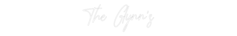 CREATE YOUR OWN WEDDING NEON SIGN The Glynn’s
