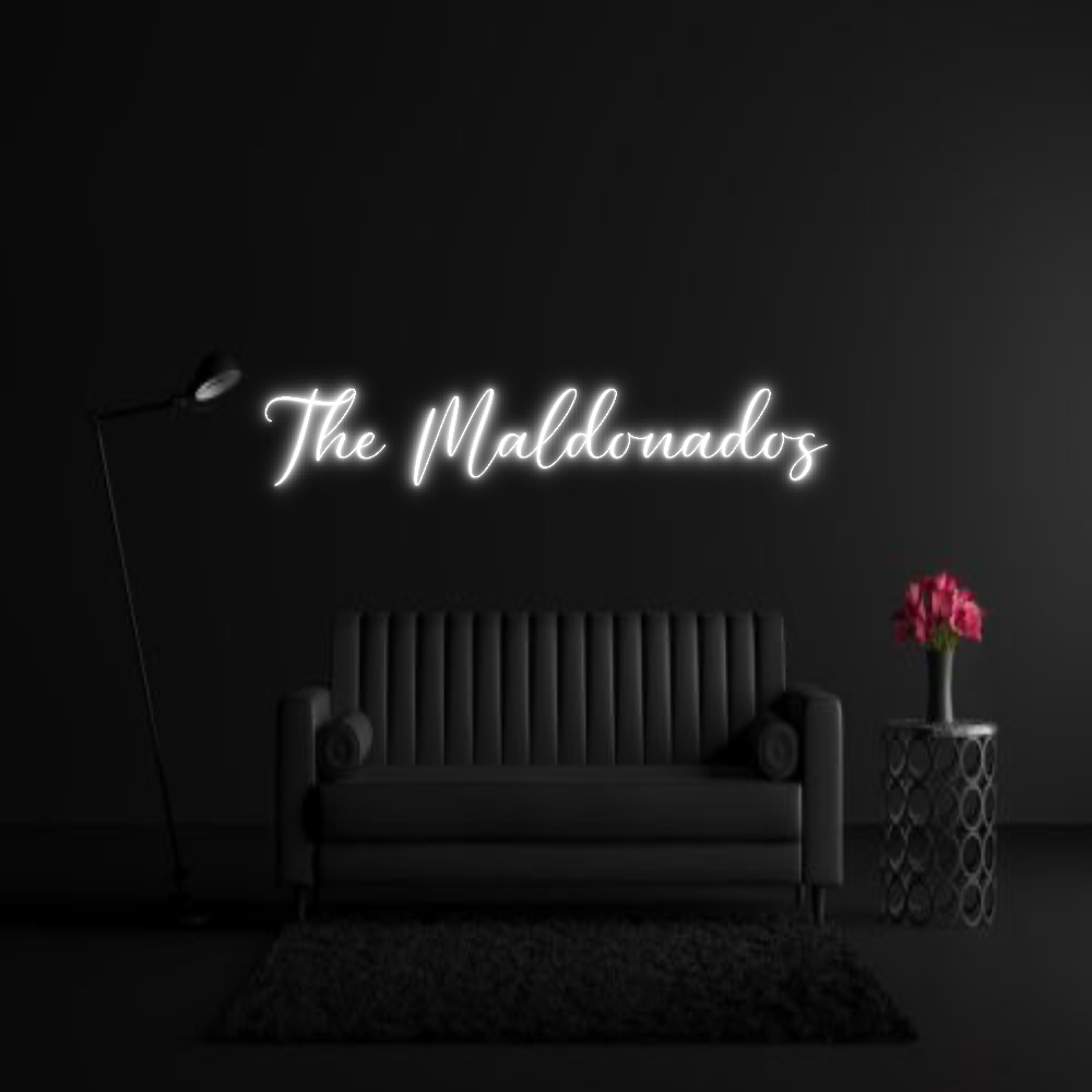 CREATE YOUR OWN WEDDING NEON SIGN The Maldonados