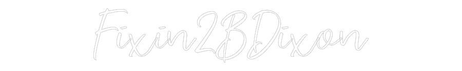 CREATE YOUR OWN WEDDING NEON SIGN Fixin2BDixon