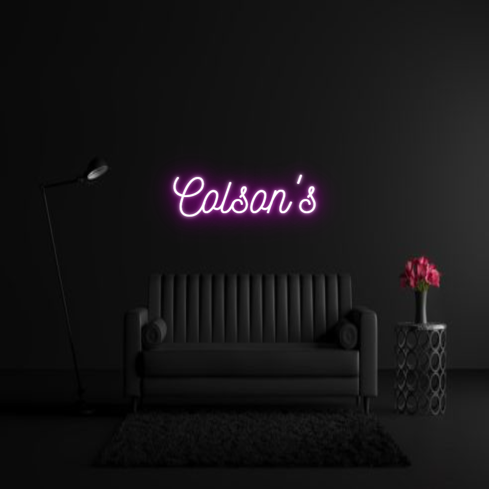 CREATE YOUR OWN WEDDING NEON SIGN Colson's