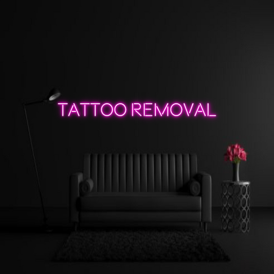 CREATE YOUR OWN WEDDING NEON SIGN Tattoo Removal