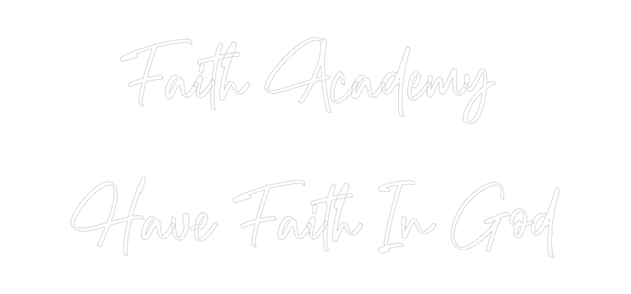 CREATE YOUR OWN WEDDING NEON SIGN Faith Academy...