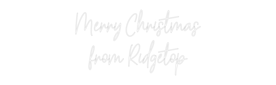 CREATE YOUR OWN CUSTOM NEON Merry Christm...