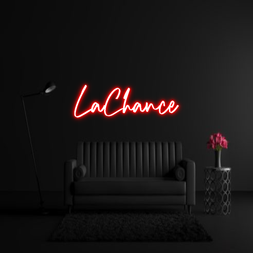 CREATE YOUR OWN WEDDING NEON SIGN LaChance
