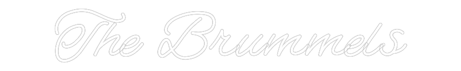 CREATE YOUR OWN WEDDING NEON SIGN The Brummels