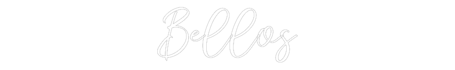 CREATE YOUR OWN WEDDING NEON SIGN Bellos