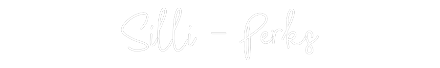 CREATE YOUR OWN WEDDING NEON SIGN Silli - Perks