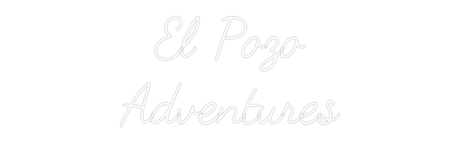 CREATE YOUR OWN WEDDING NEON SIGN El Pozo
Adve...
