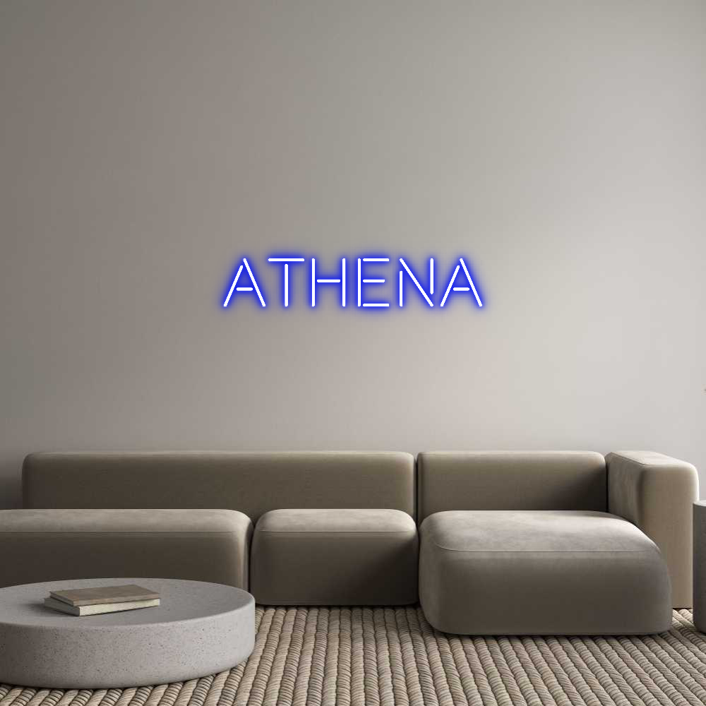CREATE YOUR OWN CUSTOM NEON Athena