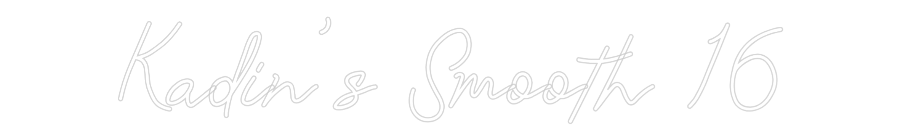CREATE YOUR OWN WEDDING NEON SIGN Kadin's Smoot...