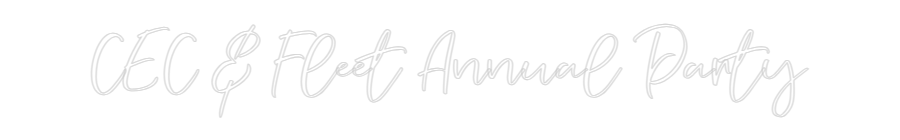 CREATE YOUR OWN WEDDING NEON SIGN CEC & Fleet A...