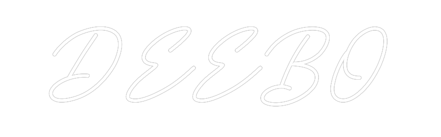 CREATE YOUR OWN WEDDING NEON SIGN
DEEBO