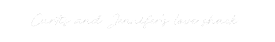 CREATE YOUR OWN WEDDING NEON SIGN Curtis and Je...