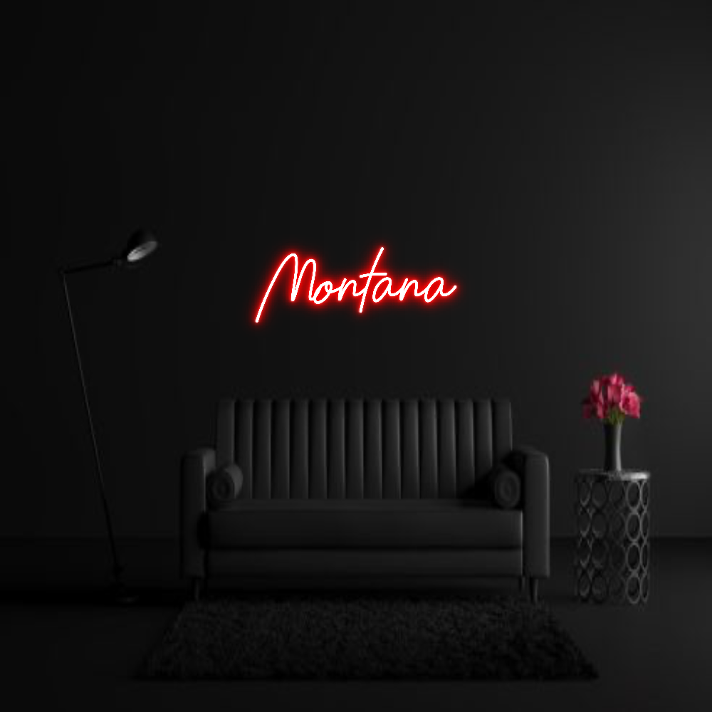 CREATE YOUR OWN WEDDING NEON SIGN Montana