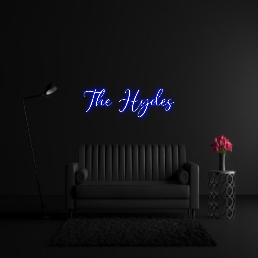 CREATE YOUR OWN WEDDING NEON SIGN The Hydes