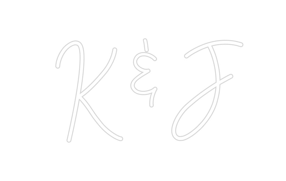 CREATE YOUR OWN CUSTOM NEON K & J
