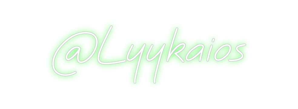 CREATE YOUR OWN CUSTOM NEON @Lyykaios