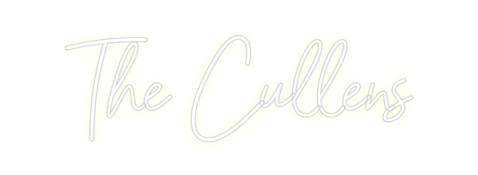 CREATE YOUR OWN CUSTOM NEON The Cullens