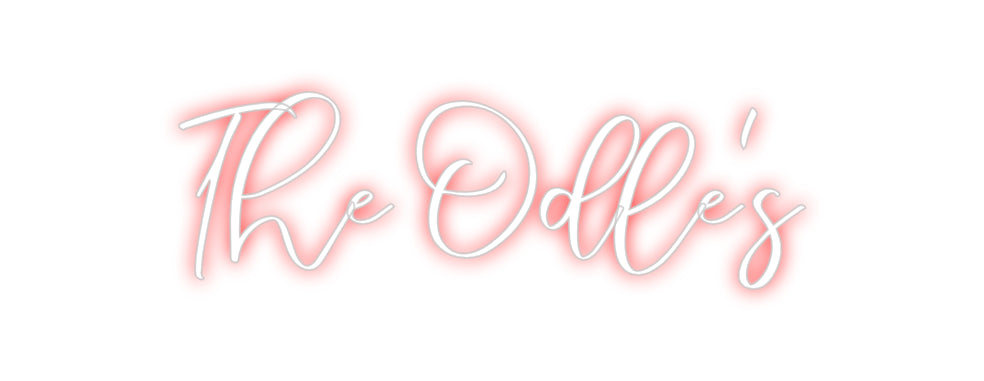 CREATE YOUR OWN CUSTOM NEON The Odle's