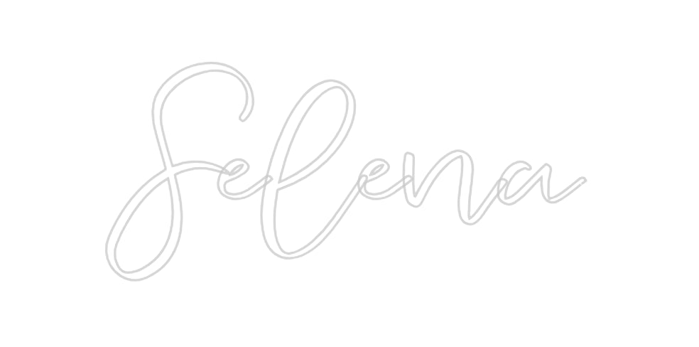 CREATE YOUR OWN CUSTOM NEON Selena