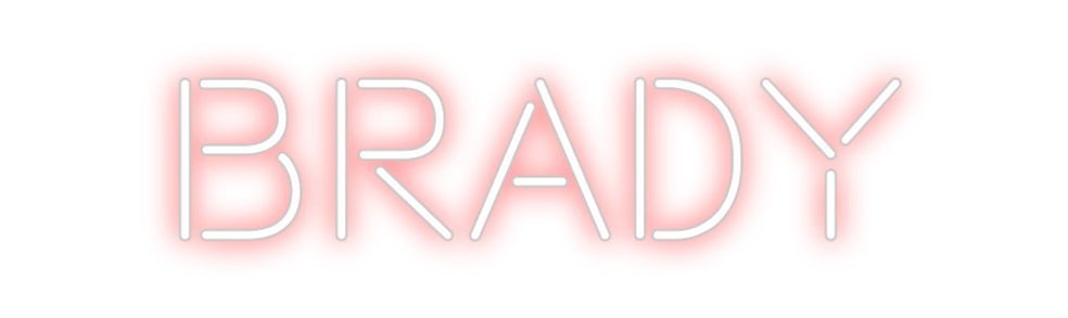 CREATE YOUR OWN CUSTOM NEON Brady