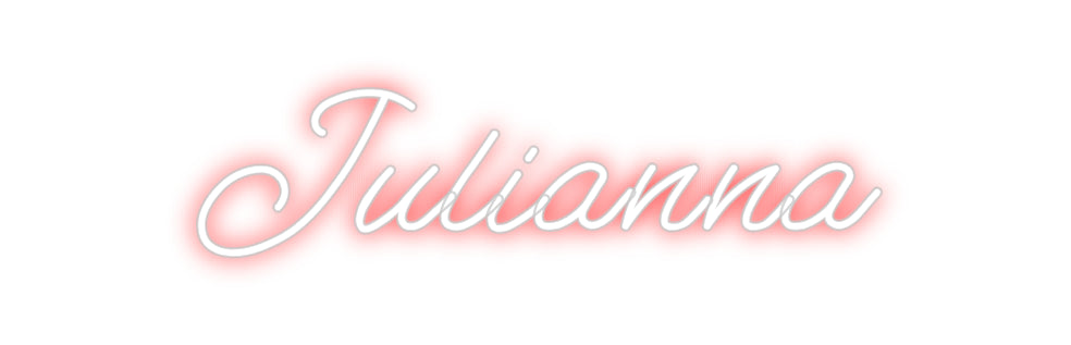 CREATE YOUR OWN CUSTOM NEON Julianna