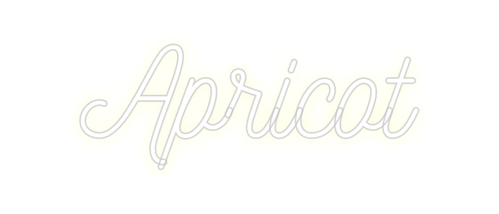 CREATE YOUR OWN CUSTOM NEON Apricot