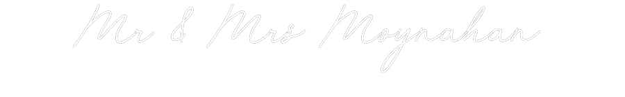 CREATE YOUR OWN WEDDING NEON SIGN Mr & Mrs Moyn...