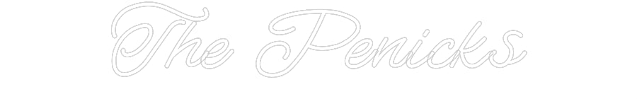 CREATE YOUR OWN WEDDING NEON SIGN The Penicks