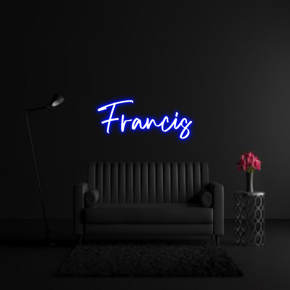 CREATE YOUR OWN WEDDING NEON SIGN
Francis