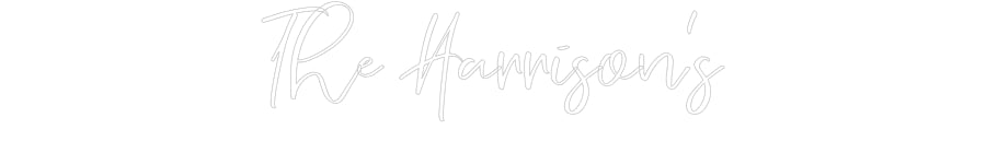 CREATE YOUR OWN WEDDING NEON SIGN The Harrison's