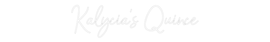 CREATE YOUR OWN WEDDING NEON SIGN Kalycia's Qui...