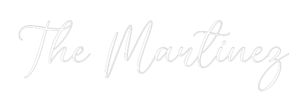 CREATE YOUR OWN WEDDING NEON SIGN The Martinez