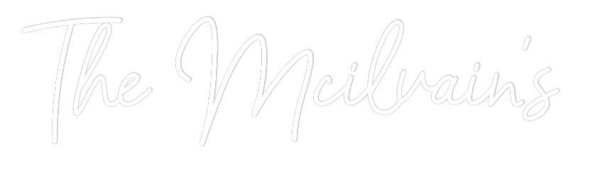 CREATE YOUR OWN WEDDING NEON SIGN The Mcilvain’s