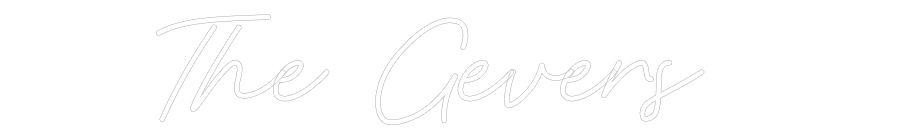 CREATE YOUR OWN WEDDING NEON SIGN The Gevers