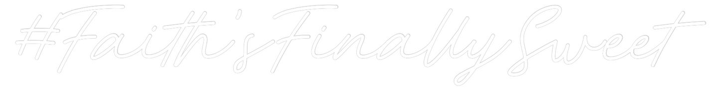 CREATE YOUR OWN WEDDING NEON SIGN #Faith’sFinal...