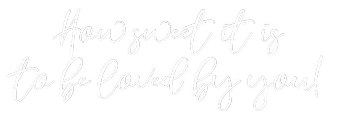 CREATE YOUR OWN WEDDING NEON SIGN How sweet it ...