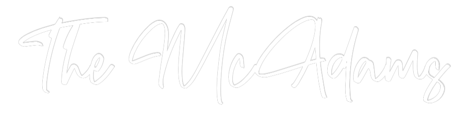 CREATE YOUR OWN WEDDING NEON SIGN The McAdams