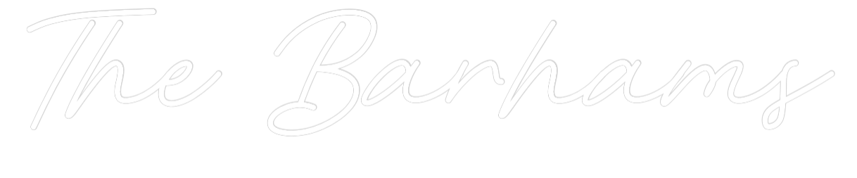 CREATE YOUR OWN WEDDING NEON SIGN The Barhams