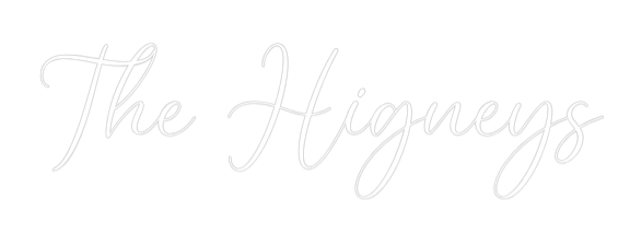 CREATE YOUR OWN WEDDING NEON SIGN The Higneys