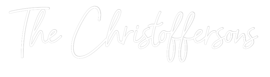 CREATE YOUR OWN WEDDING NEON SIGN The Christoff...