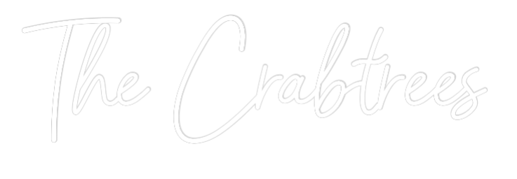 CREATE YOUR OWN WEDDING NEON SIGN The Crabtrees