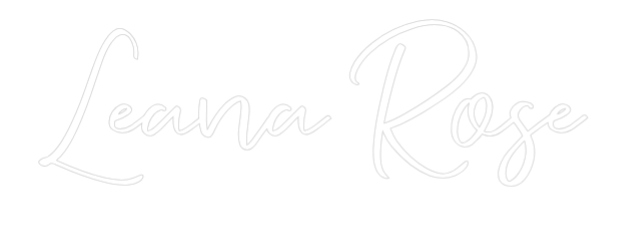 CREATE YOUR OWN WEDDING NEON SIGN Leana Rose